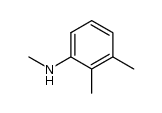 N-methyl-2,3-dimethylaniline Structure