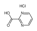 pyrimidine-2-carboxylic acid hydrochloride结构式