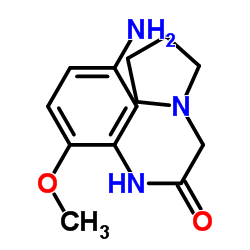 N-(5-amino-2-methoxyphenyl)-2-pyrrolidin-1-ylacetamide Structure