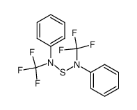 1,3-diphenyl-1,3-bis-trifluoromethyl-diazathiane Structure