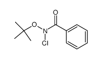 N-(tert-butoxy)-N-chlorobenzamide Structure
