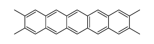 2,3,9,10-tetramethylpentacene Structure