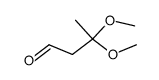 3,3-dimethoxybityraldehyde Structure