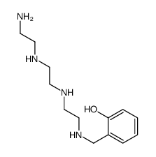 2-[[2-[2-(2-aminoethylamino)ethylamino]ethylamino]methyl]phenol结构式