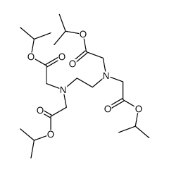 ethanediyldiimino-tetra-acetic acid tetraisopropyl ester Structure