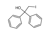 2-iodo-1,1-diphenylethanol结构式