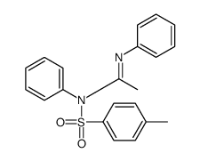 N-(4-methylphenyl)sulfonyl-N,N'-diphenylethanimidamide Structure