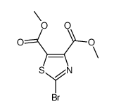 4,5-Thiazoledicarboxylicacid,2-bromo-,dimethylester(9CI) structure