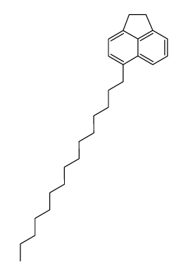 1,2-Dihydro-5-pentadecylacenaphthylene Structure