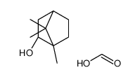 formic acid,(1S,3R,4S)-4,7,7-trimethylbicyclo[2.2.1]heptan-3-ol Structure