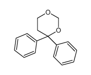 4,4-diphenyl-1,3-dioxane Structure