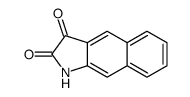 1H-benzo[f]indole-2,3-dione Structure