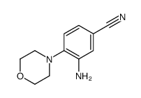 3-Amino-4-morpholinobenzonitrile picture