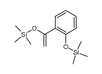 trimethyl[2-[1-[(trimethylsilyl)oxy]ethenyl]phenoxy]silane结构式