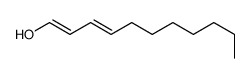 undeca-1,3-dien-1-ol Structure