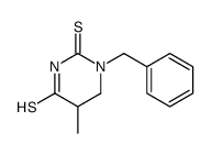1-benzyl-5-methyl-1,3-diazinane-2,4-dithione结构式