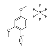 2,4-dimethoxybenzenediazonium hexafluorophosphate structure