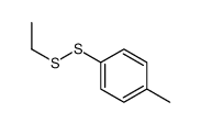 1-(ethyldisulfanyl)-4-methylbenzene Structure