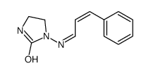 1-(cinnamylideneamino)imidazolidin-2-one Structure