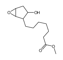 methyl 7-(3-hydroxy-6-oxabicyclo[3.1.0]hexan-2-yl)heptanoate结构式