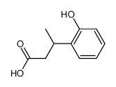 3-(2-hydroxyphenyl)butyric acid结构式