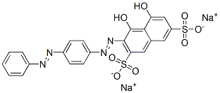 4,5-Dihydroxy-3-[[4-(phenylazo)phenyl]azo]naphthalene-2,7-disulfonic acid disodium salt picture
