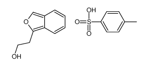 2-(2-benzofuran-1-yl)ethanol,4-methylbenzenesulfonic acid Structure