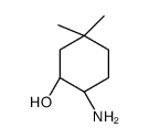 (1R,2S)-2-amino-5,5-dimethylcyclohexan-1-ol Structure