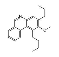 1-butyl-2-methoxy-3-propylphenanthridine结构式