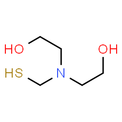 Ethanol, 2,2-[(mercaptomethyl)imino]di- (7CI)结构式