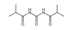 N,N'-diisobutyryl-urea Structure