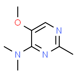 4-Pyrimidinamine,5-methoxy-N,N,2-trimethyl-(9CI) Structure