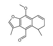 (5S)-9-methoxy-3,5-dimethyl-5,6-dihydrobenzo[f][1]benzofuran-4-carbaldehyde Structure
