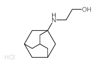 2-(1-adamantylamino)ethanol,hydrochloride结构式
