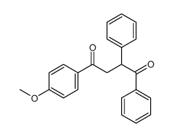 4-(4-methoxyphenyl)-1,2-diphenyl-1,4-butanedione结构式