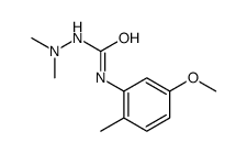 1-(dimethylamino)-3-(5-methoxy-2-methylphenyl)urea Structure