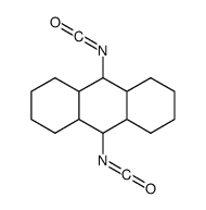 9,10-diisocyanato-1,2,3,4,4a,5,6,7,8,8a,9,9a,10,10a-tetradecahydroanthracene Structure