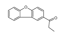 1-dibenzofuran-2-ylpropan-1-one Structure