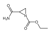 1-Aziridinecarboxylicacid,2-(aminocarbonyl)-,ethylester(9CI) Structure