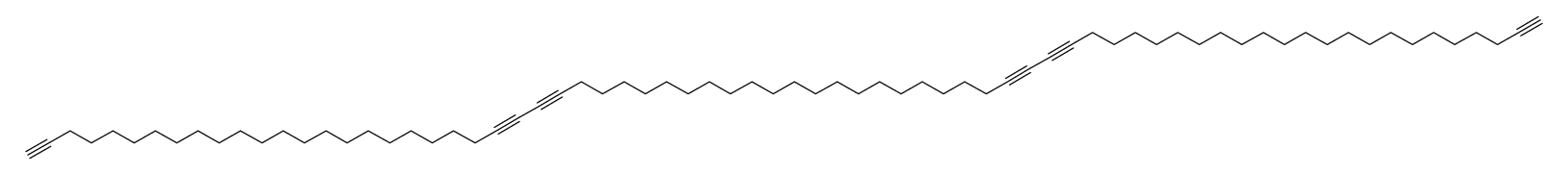doheptaconta-1,23,25,47,49,71-hexayne Structure