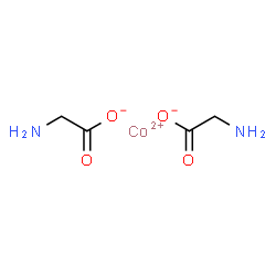 dihydrazinium [[N,N'-ethylenebis[N-(carboxymethyl)glycinato]](4-)-N,N',O,O',ON,ON']cobaltate(2-) Structure