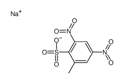 sodium methyl-2,4(or 2,6)-dinitrobenzenesulphonate structure