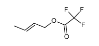 but-2-enyl trifluoroacetate结构式