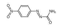 (4-nitro-phenyl)-diazenecarboxylic acid amide Structure