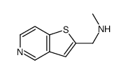 Thieno[3,2-c]pyridine-2-methanamine, N-methyl- (9CI) picture