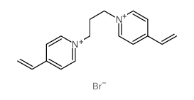 4-ethenyl-1-[3-(4-ethenyl-1-piperidyl)propyl]-2H-pyridine Structure
