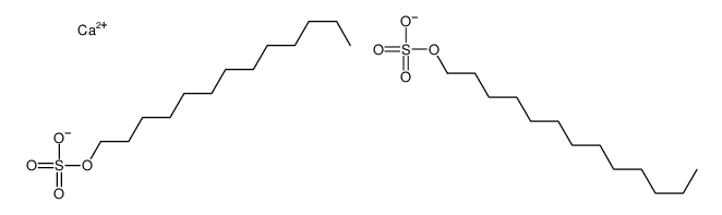 calcium tridecan-1-yl sulphate Structure
