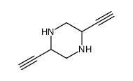 Piperazine, 2,5-diethynyl- (9CI)结构式