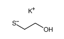 potassium 2-hydroxyethanethiolate结构式