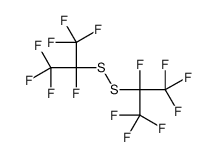 1,1,1,2,3,3,3-heptafluoro-2-(1,1,1,2,3,3,3-heptafluoropropan-2-yldisulfanyl)propane结构式